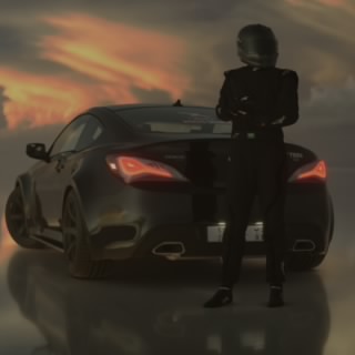 B