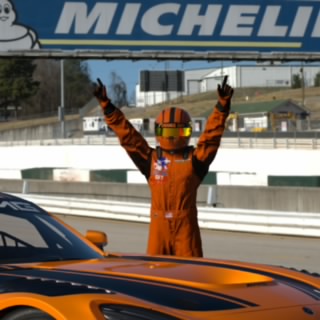 Team Orange car