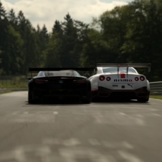 Sandwiched car